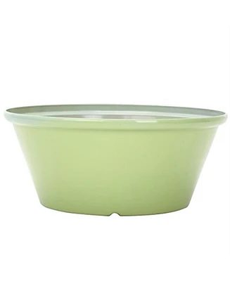 Gardener Select Tulip Bowl Planter Green, 12 Inch