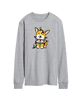 Airwaves Men's Corgi Lights Long Sleeve T-shirt