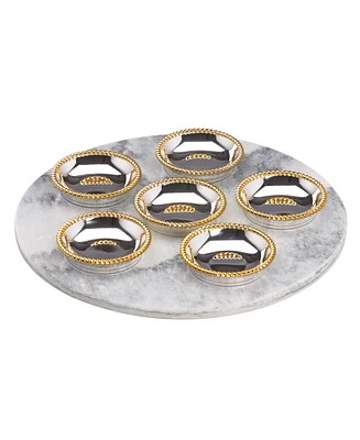 Reed & Barton Roseland Seder Plate
