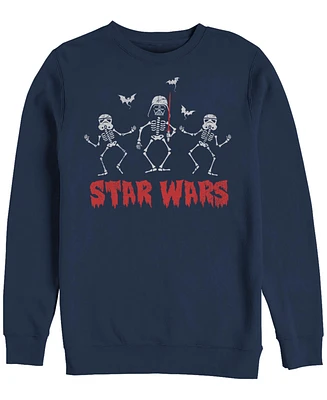 Fifth Sun Men's Star Wars Creep Crew Fleece Pullover