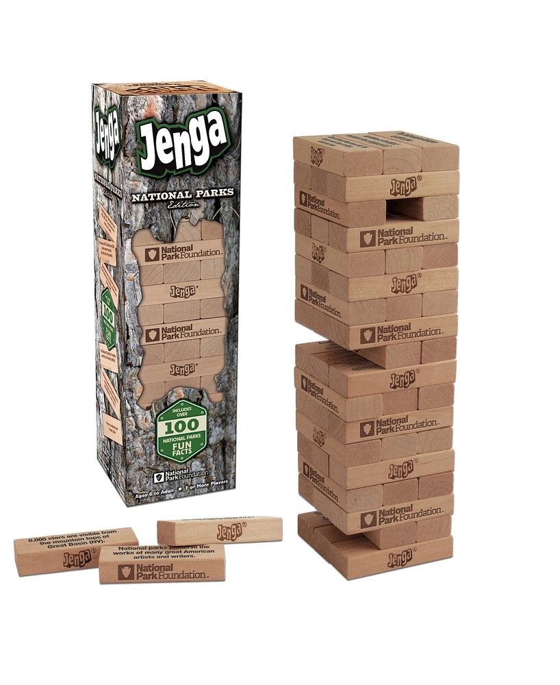 USAopoly Jenga National Parks Edition Game
