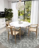 Dalyn Delano DA1 4' x Round Area Rug