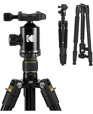 Kodak Premium Professional 2-in-1 Aluminum Camera Tripod w/Bluetooth