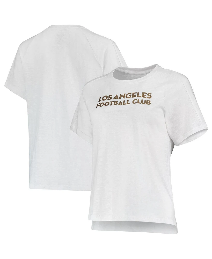 Women's Concepts Sport White Lafc Resurgence T-shirt
