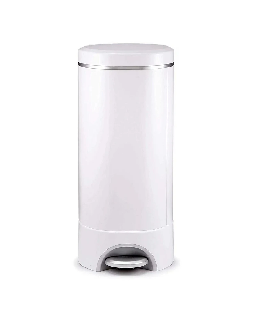 Munchkin Baby Step Diaper Pail Powered by Arm & Hammer, White