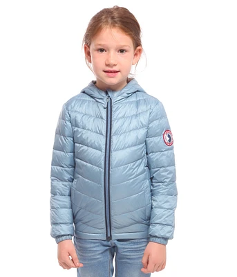Rokka&Rolla Girls Ultra Light Packable Down Puffer Jacket