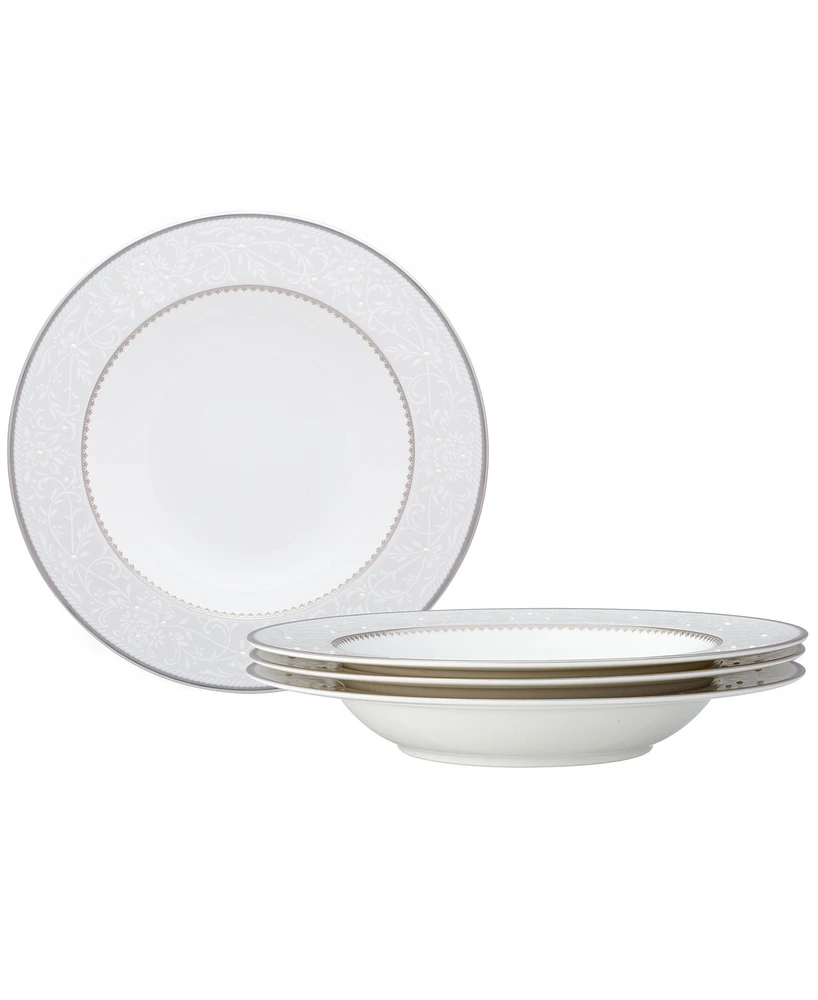 Noritake Brocato Set of 4 Soup Bowls