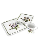 Portmeirion Botanic Garden Square 22 Pc. Dinnerware Set, Service for 4, Exclusively at Macy's