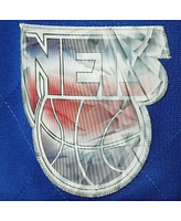 Big Boys and Girls Mitchell & Ness Blue New Jersey Nets 1993 Hardwood Classics 75th Anniversary Swingman Shorts