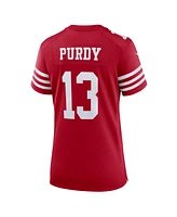 Women's Nike Brock Purdy Scarlet San Francisco 49ers Game Player Jersey