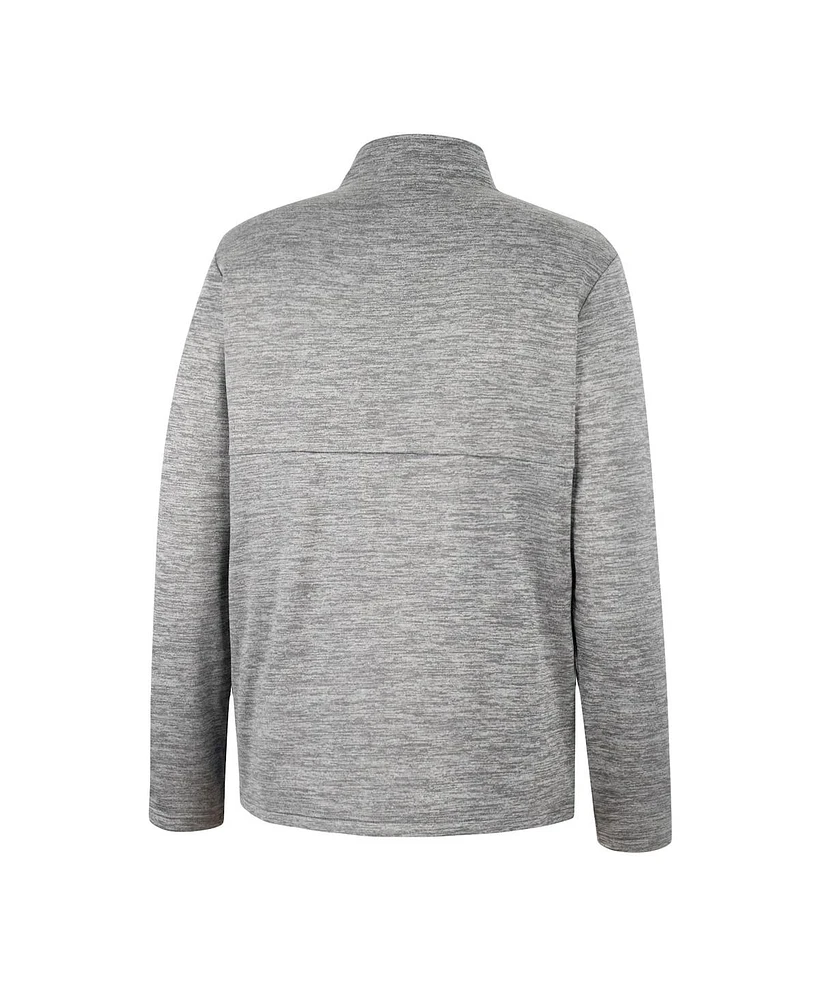 Men's Colosseum Gray Ucla Bruins John Half-Zip Jacket