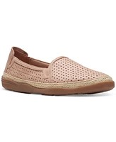 Clarks Women's Elaina Ruby Slip-On Espadrille Flats