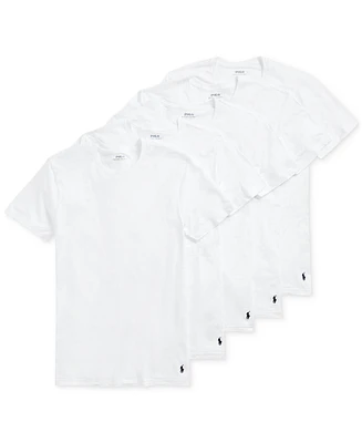 Polo Ralph Lauren Men's 5-Pack Crew-Neck Undershirts
