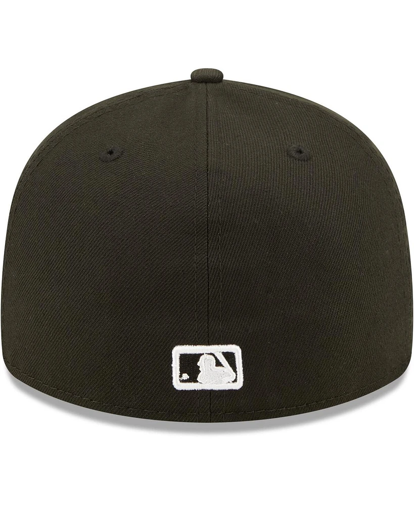 Men's New Era Chicago White Sox Black, Low Profile 59FIFTY Fitted Hat