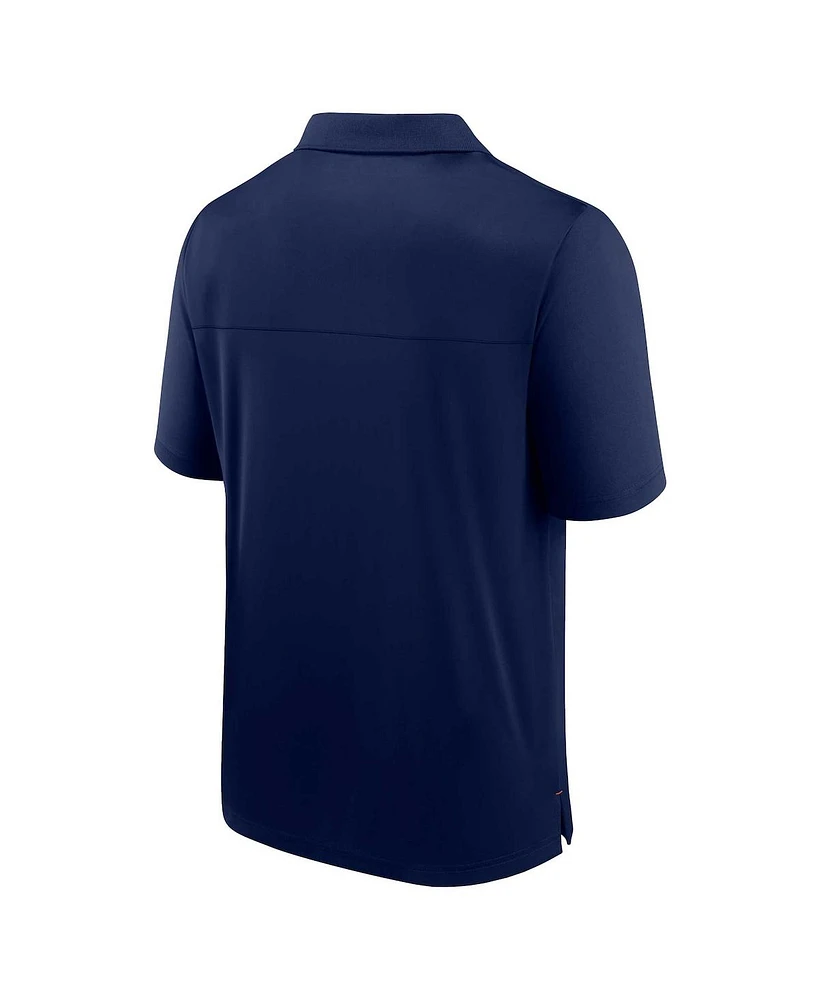 Men's Fanatics Navy Detroit Tigers Hands Down Polo Shirt