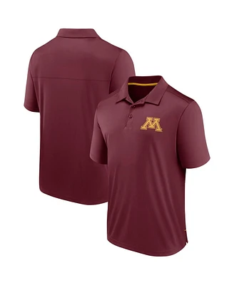Men's Fanatics Maroon Minnesota Golden Gophers Team Polo Shirt