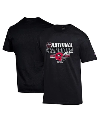 Men's Champion Black Georgia Bulldogs Back-To-Back College Football Playoff National Champions T-shirt
