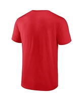 Men's Fanatics Red St. Louis Cardinals 2022 Nl Central Division Champions Big and Tall T-shirt