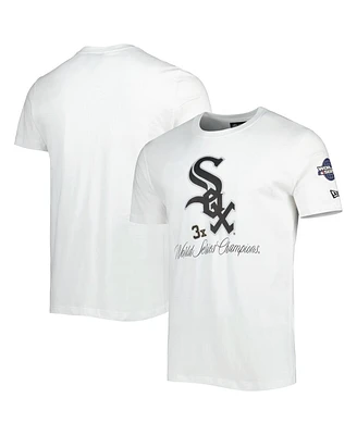Men's New Era White Chicago White Sox Historical Championship T-shirt