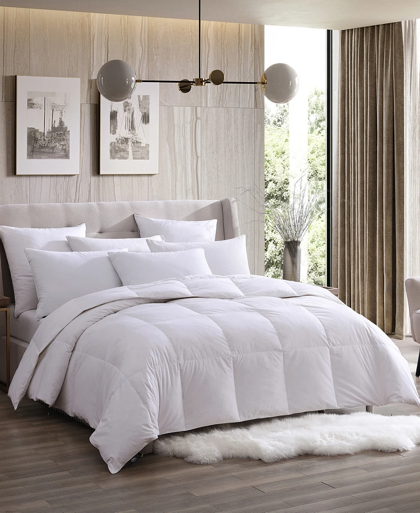 Serta HeiQ Cooling White Feather & Down All Season Comforter