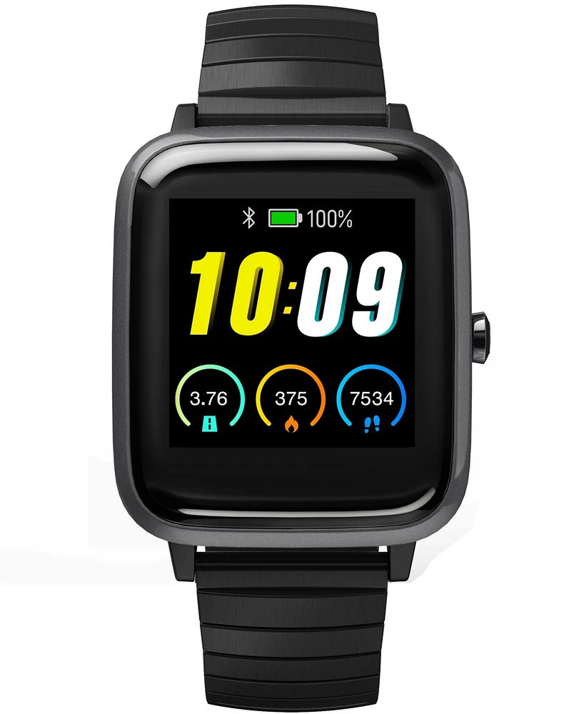 Timex Women's Iconnect Active+ with Black Expansion Bracelet Smart Watch, 38 mm
