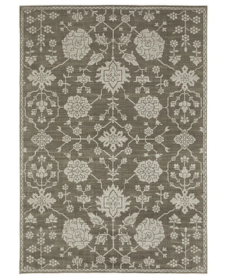 Oriental Weavers Intrigue INT01 3'10" x 5'5" Area Rug