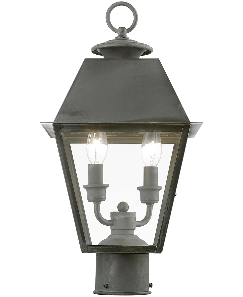 Livex Wentworth Light Outdoor Post Top Lantern