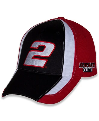 Men's Team Penske Black, Red Austin Cindric Restart Adjustable Hat