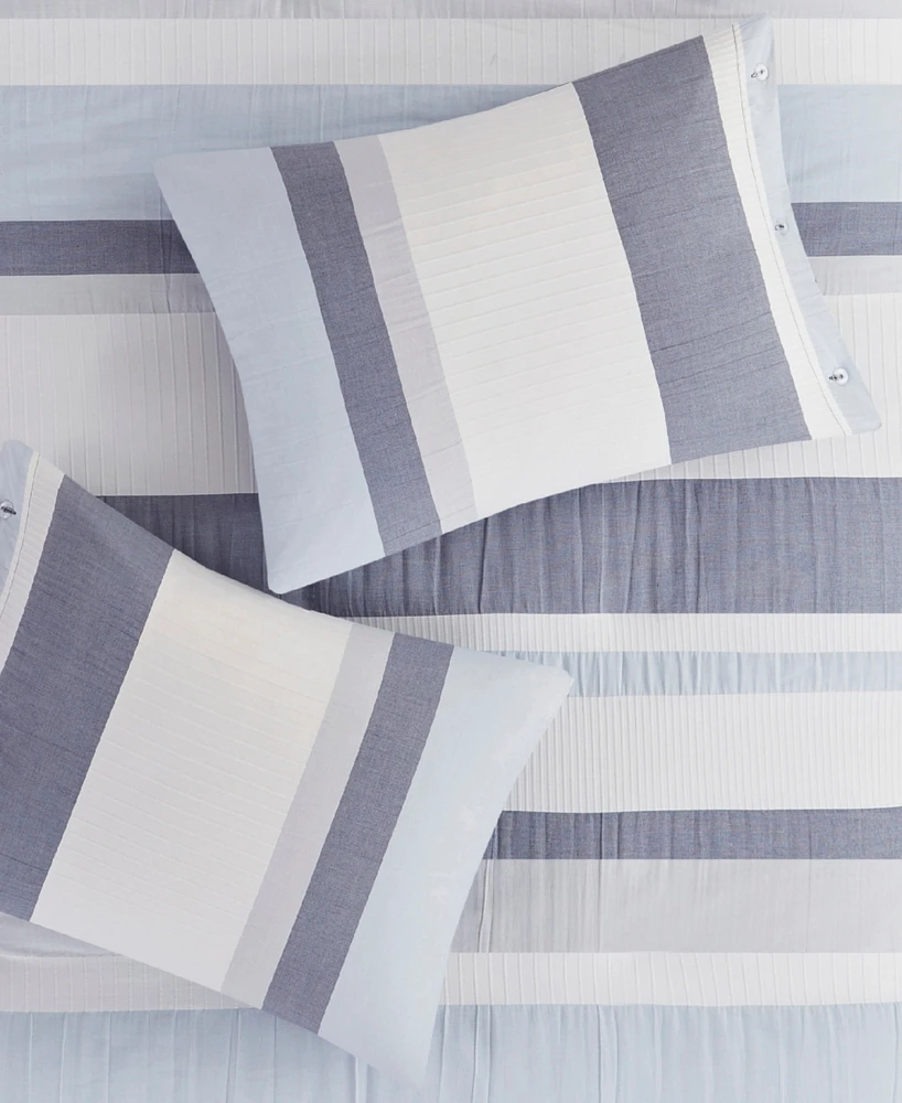 Madison Park Allegany 3 Piece Jacquard Duvet Cover Set, King/California King