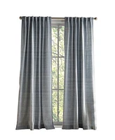 Tommy Hilfiger Herringbone Back Tab Dusty 2 Piece Curtain Panel Collection