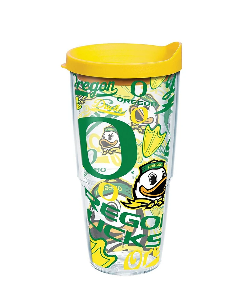 Tervis Tumbler Oregon Ducks 24 Oz All Over Classic Tumbler