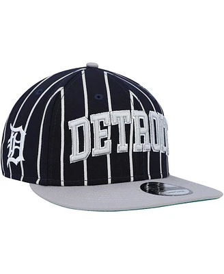 Men's New Era Navy, Gray Detroit Tigers City Arch 9FIFTY Snapback Hat