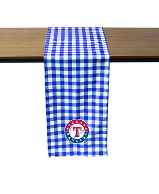 Texas Rangers Buffalo Check Table Runner