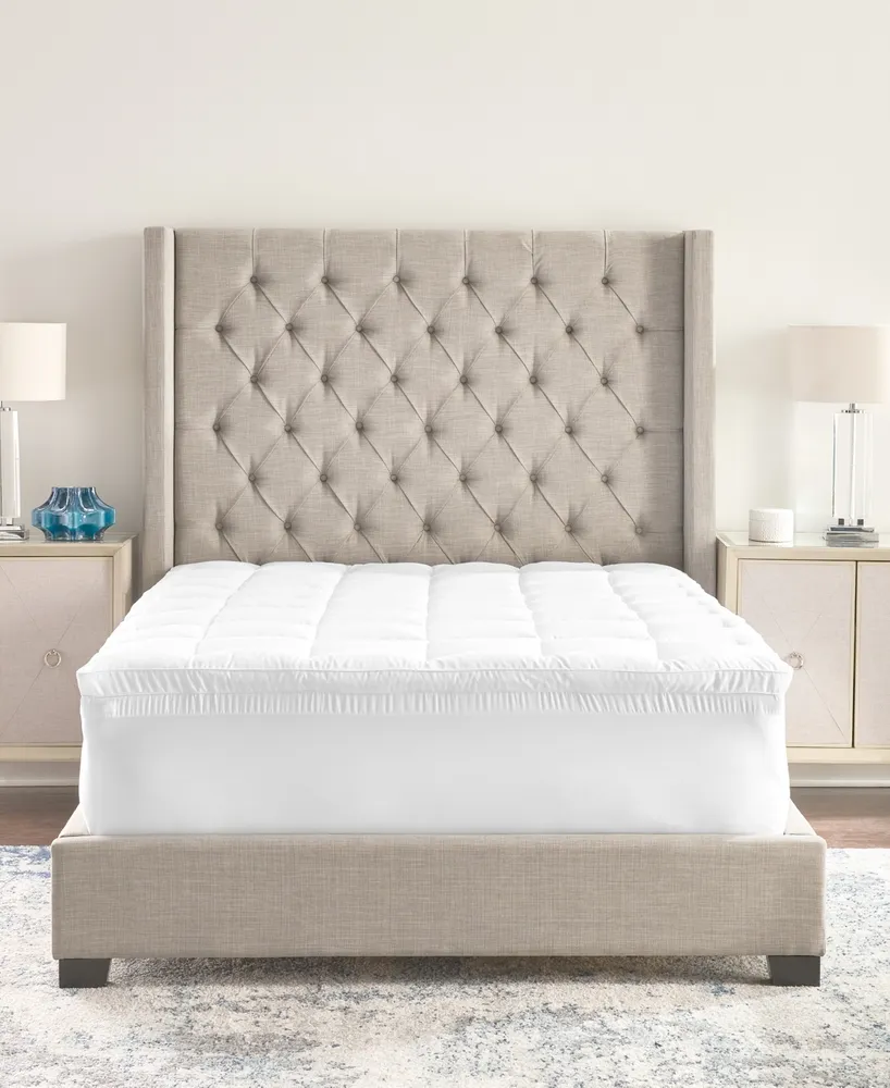 ProSleep 4" Hybrid Fiber and Memory Foam Mattress Topper, Twin Xl, Exclusively at Macy's