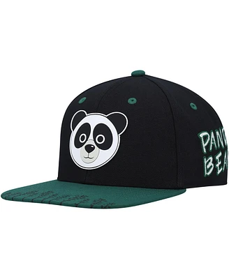 Big Boys Explore Black Explore Panda Snapback Hat