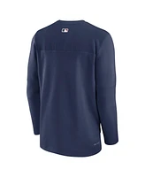 Men's Nike Navy Chicago White Sox Authentic Collection Game Time Performance Half-Zip Top