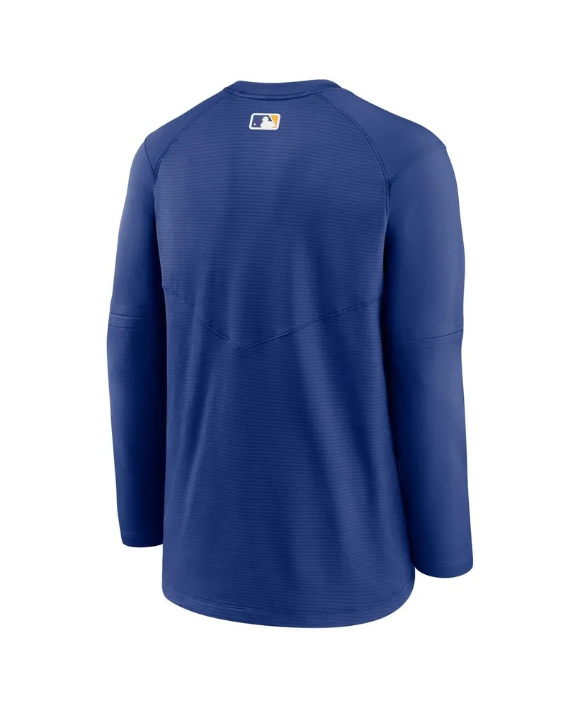 Men's Nike Royal Seattle Mariners Authentic Collection Logo Performance Long Sleeve T-shirt