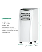 8,000BTU Portable Air Conditioner & Dehumidifier Function Remote