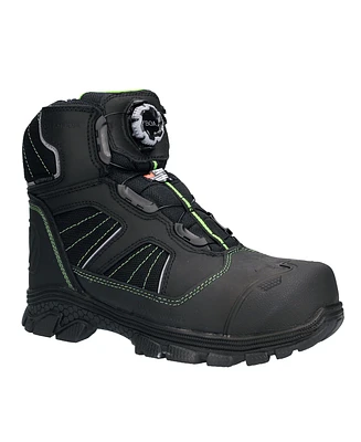 RefrigiWear Men's Men s Extreme Hiker Waterproof Insulated Freezer Boots with Boa Fit System - Ultimate Cold Weather Protection and Comfort