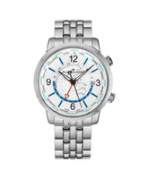 Alexander Men's Journeyman 2 Silver-Tone Stainless Steel , Silver-Tone Dial