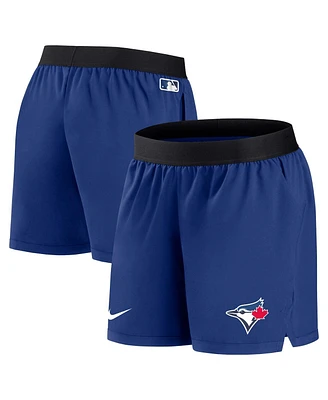 Women's Nike Royal Toronto Blue Jays Authentic Collection Team Performance Shorts