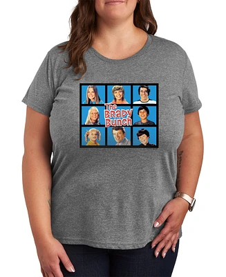Hybrid Apparel Trendy Plus Abc The Brady Bunch Graphic T-shirt