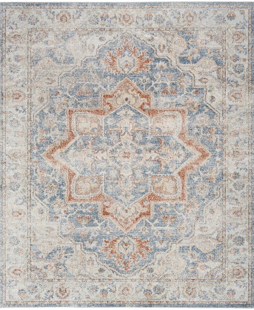 Nourison Home Astra Machine Washable ASW12 7'10" x 10' Area Rug