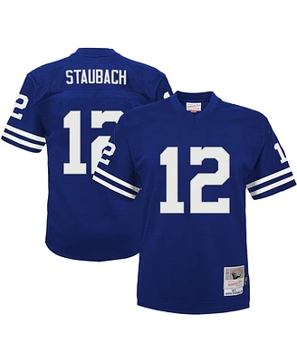 Preschool Boys and Girls Mitchell & Ness Roger Staubach Navy Dallas Cowboys 1971 Retired Player Legacy Jersey