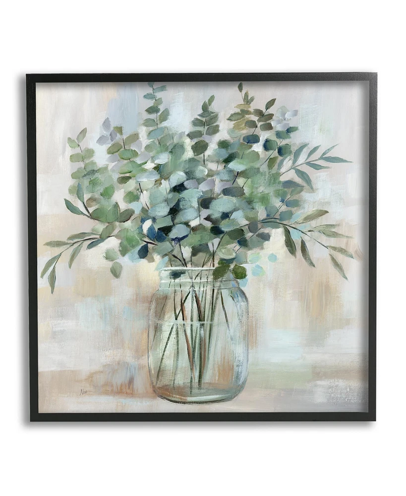 Stupell Industries Soothing Eucalyptus Botanical Arrangement Framed Giclee Art