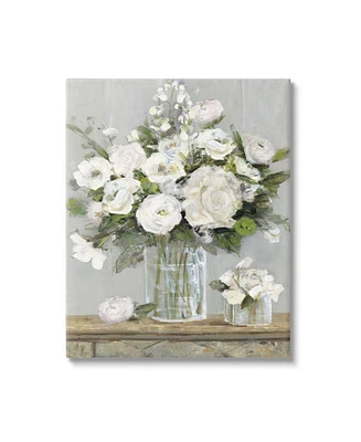 Stupell Industries Country Floral Scene Canvas Wall Art, 24" x 1.5" x 30"