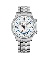 Alexander Men's Journeyman 2 Silver-Tone Stainless Steel , Silver-Tone Dial