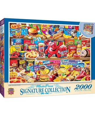 Signature Collection - Kids' Favorite Foods 2000 Piece Jigsaw Puzzle