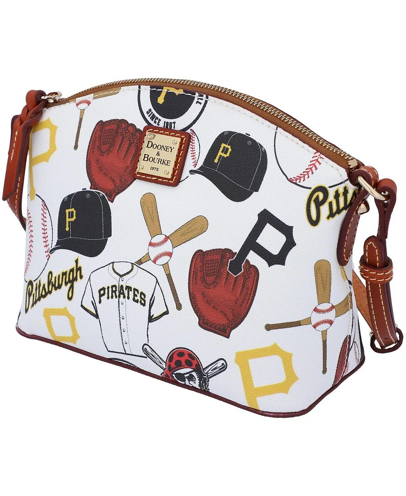 Women's Dooney & Bourke Pittsburgh Pirates Gameday Suki Crossbody with Medium Wristlet