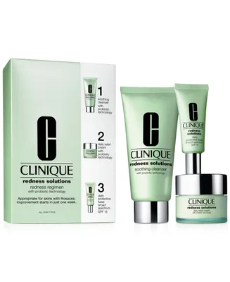 Clinique Redness Solution Redness Regimen Skincare Set